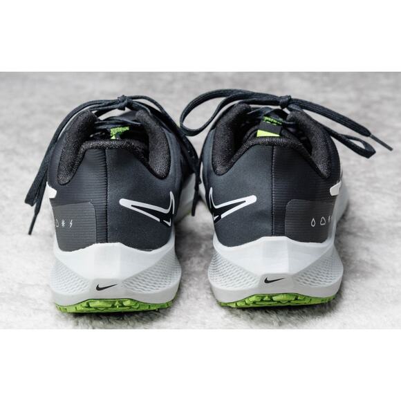 Nike Air Zoom Pegasus 39 Shield Black Green Running Shoes Mens 11 DO7625-002 - Picture 5 of 16